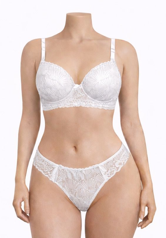 Conjunto de Renda Branco